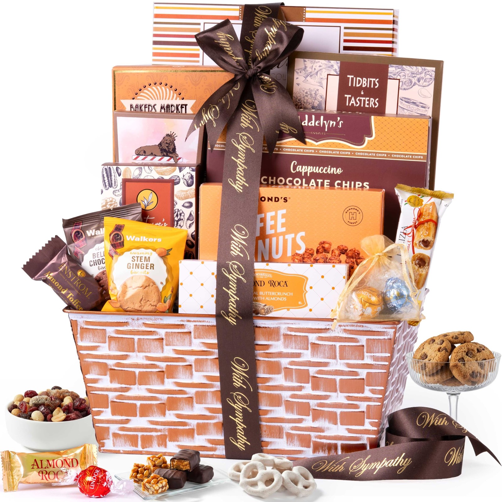 Broadway Basketeers Condolences Gourmet Gift Basket, Kosher Sympathy Food Gift gallery