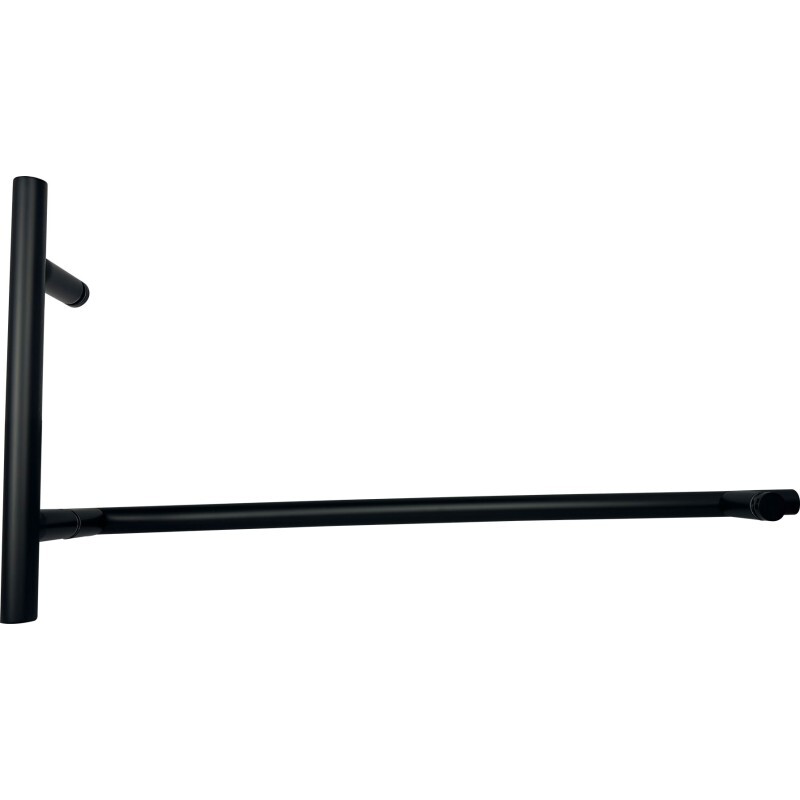 CEL Ladder Style 6" Pull Handle with 18" Towel Bar Comb Set for Shower Door gallery
