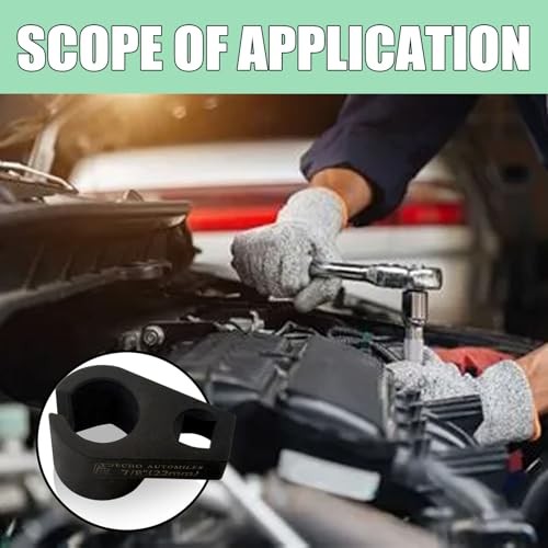 Offset Oxygen Sensor Socket, 3/8 Inch Drive, 7/8 Inch (22mm), 3/8-inch gallery