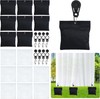 8 Pack 3.8LB Outdoor Curtain Weights, 8"x8" Curtain Weights Bag Drapery Weights gallery