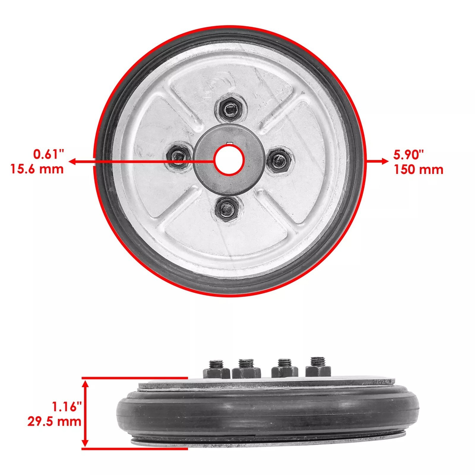 7600208YP Clutch Drive Disc For Briggs & Stratton Murray Simplicity Snapper gallery