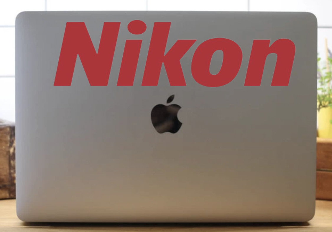 Nikon Camera Logo Decal- Film Sticker- Photography Decal- Vinyl Decal gallery