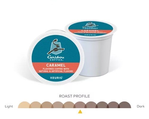 Caribou Coffee Caramel Coffee, Medium roast, 96 count. Free Shipping gallery