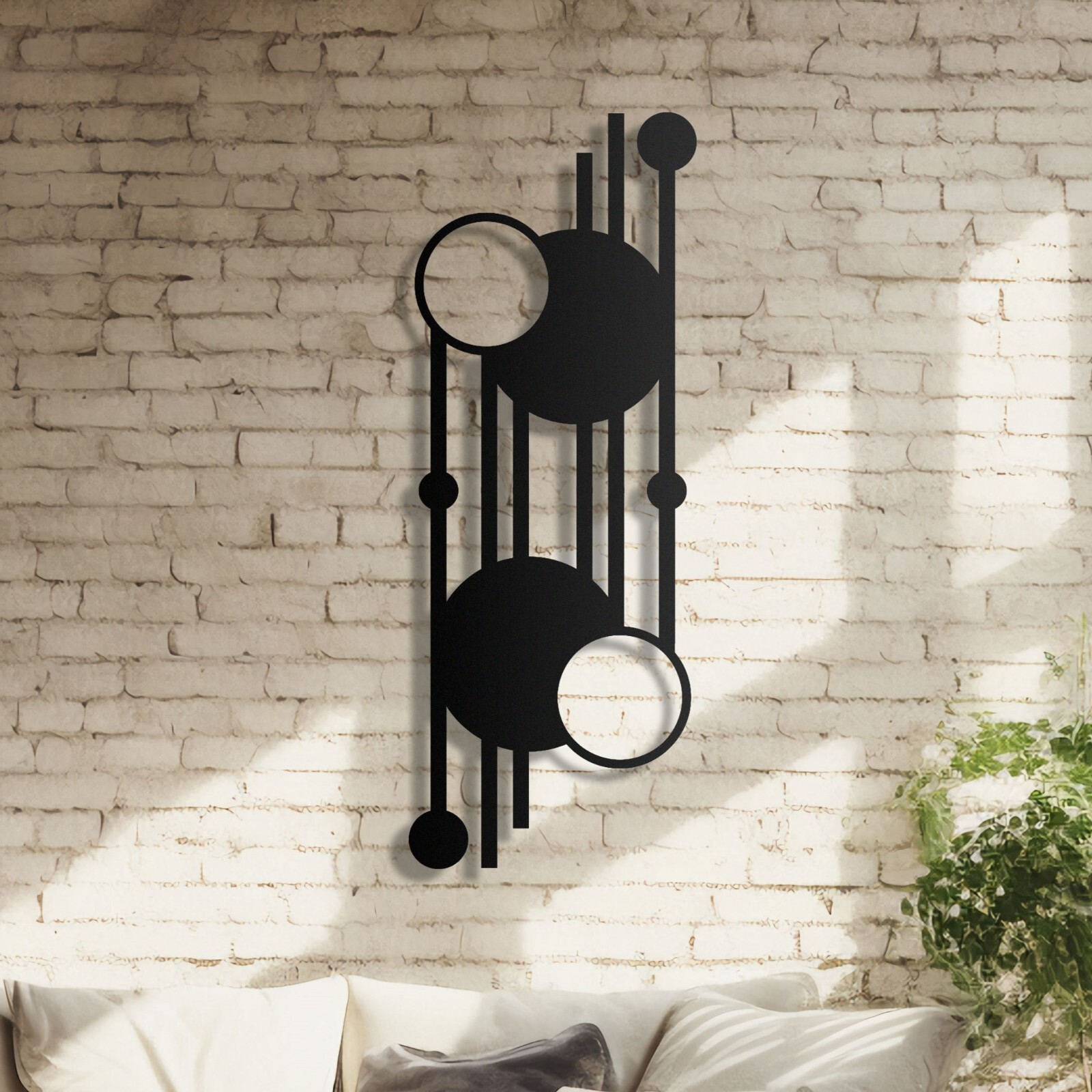 Geometirk Metal Wall Art, Abstract Modern Wall Art, Home Decor, Modern Decor gallery