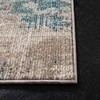 Madison Collection Accent Rug - 2'2" x 4', Blue & Grey, Modern Boho Abstract ... gallery
