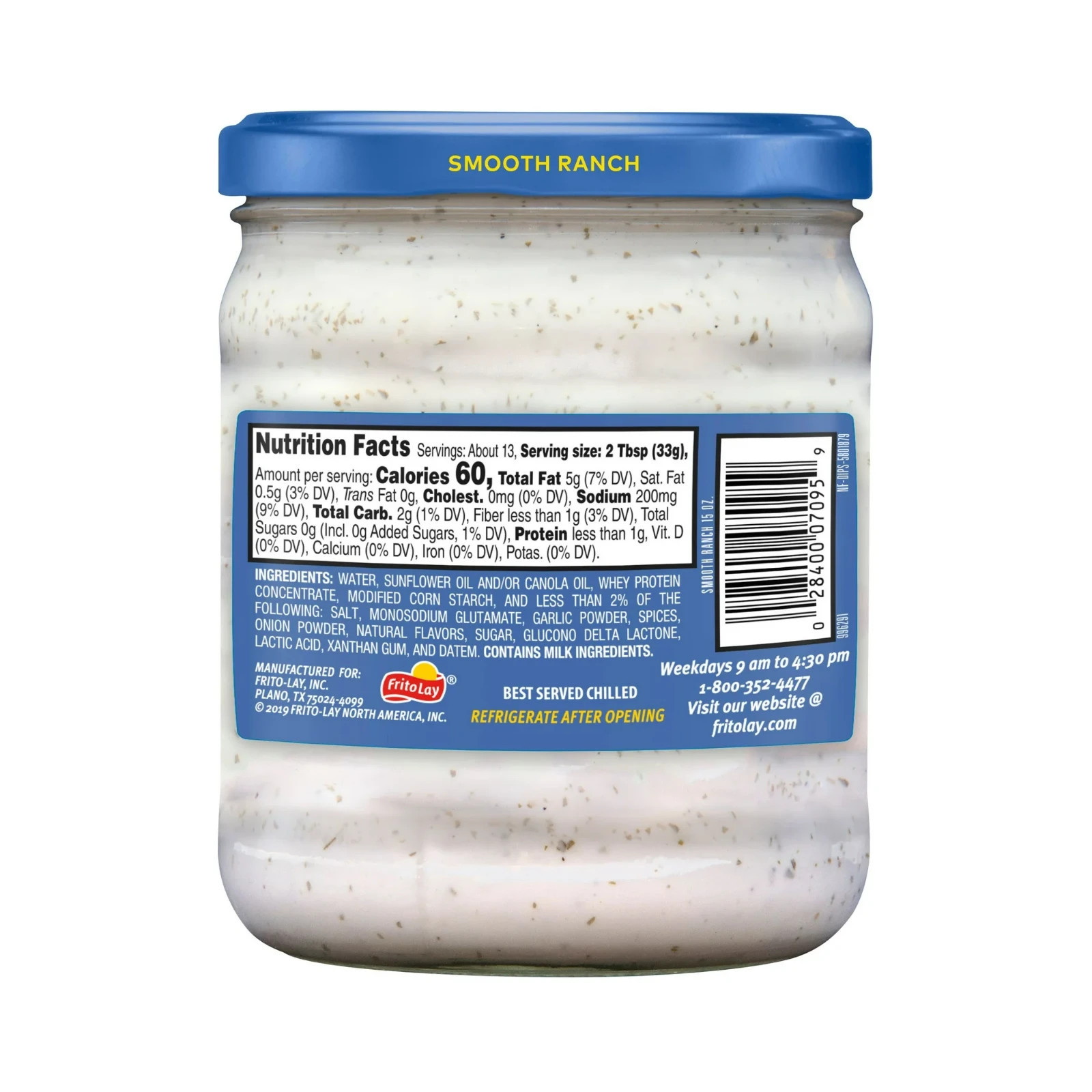 Tangy Buttermilk Ranch Dip spread smooth creamy 15 oz Jar...... gallery