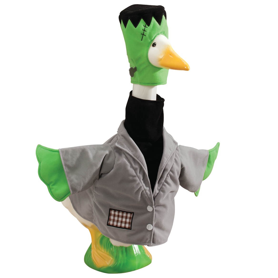 Gaggleville Frankenstein Goose Outfit, Fits 23" H Large Porch Goose by Fox Valle gallery