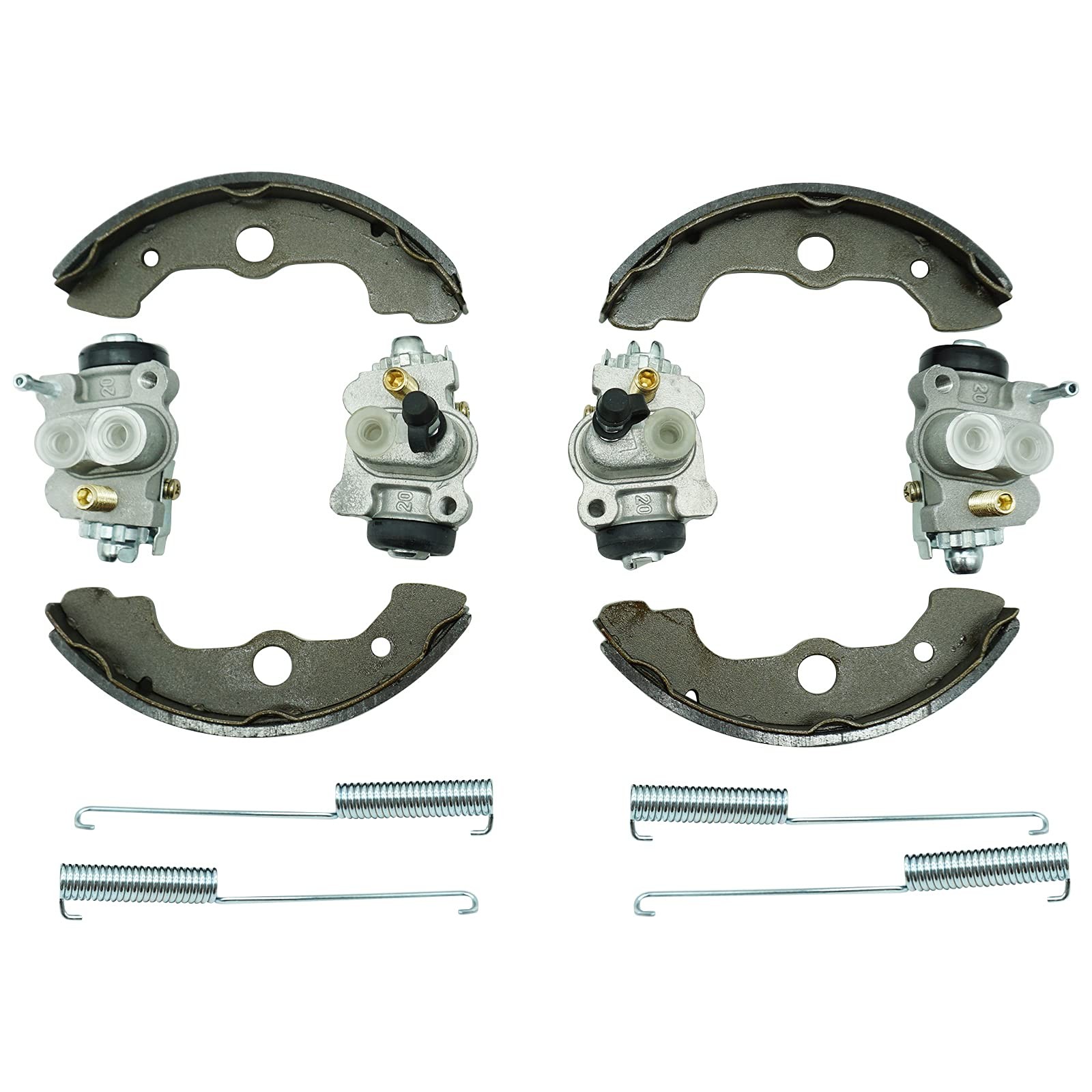M MATI Front Brake Wheel Cylinders Left&Right All Four with Shoes for Honda T... gallery