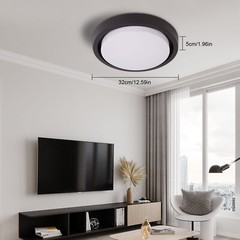 Ceiling Light LED Ceiling Lamp LED Fixture 18W Acrilic For Living Room 110V-120V