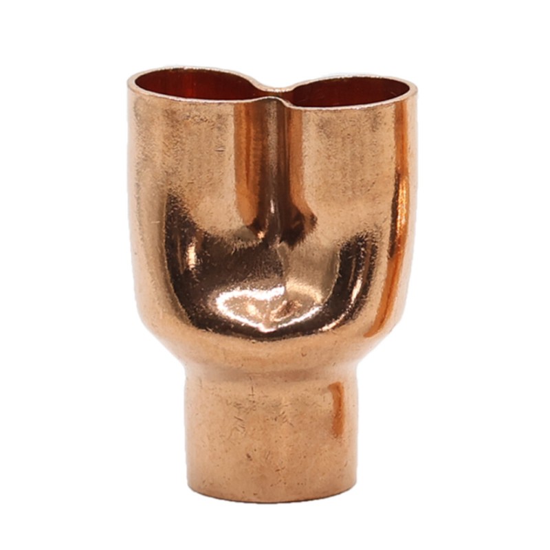 Tee Y Type Copper Fitting Welding Joint Split Union Intersection 6.35mm~54mm gallery