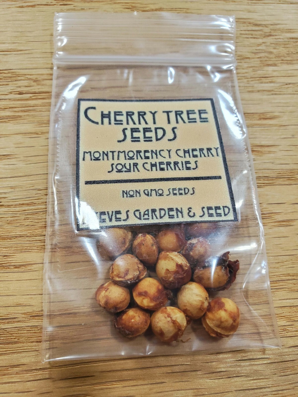 Cherry Tree Seeds |Montmorency Sour Cherry NON-GMO | Missouri Orchard | 15 seeds gallery