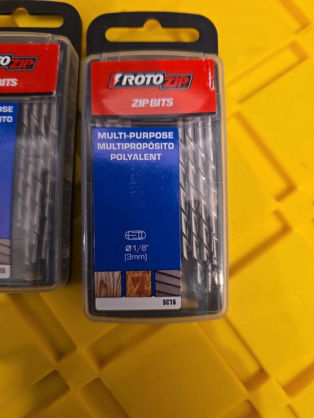 4X NEW RotoZip SC16 1/8” Zip Bits for Wood, Plastic, Fiberglass, Siding gallery