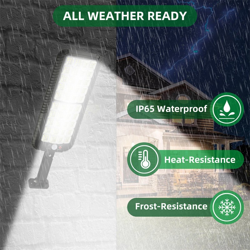 Solar Street Light Motion Sensor Lamp Commercial Dusk To Dawn Road Lamp Outdoor gallery