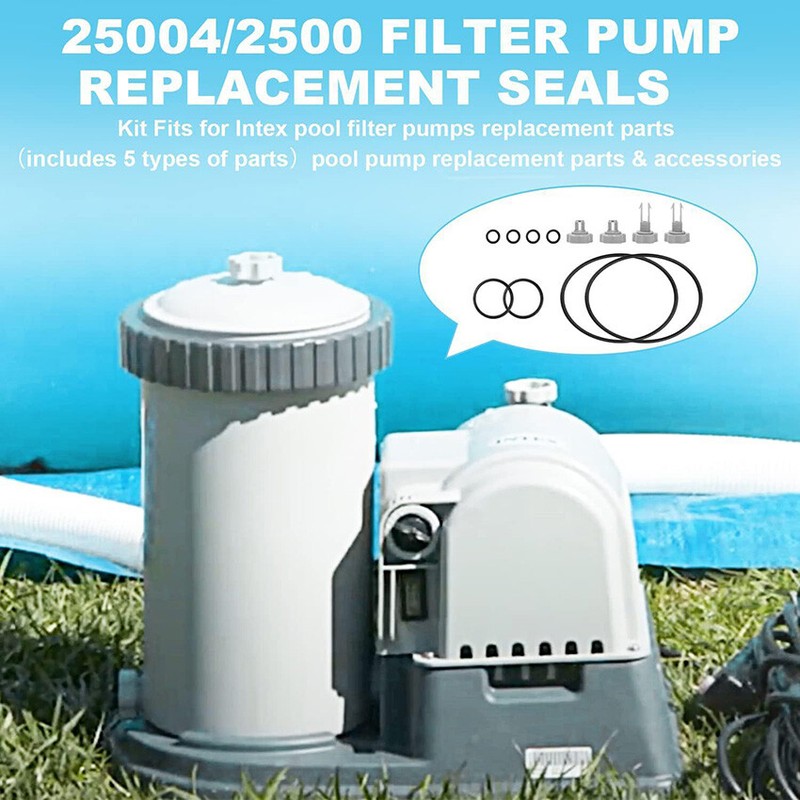 Pool Filter Pump Sealing Plug /Sealing Ring Accessories For Intex 25004/2500GPH gallery