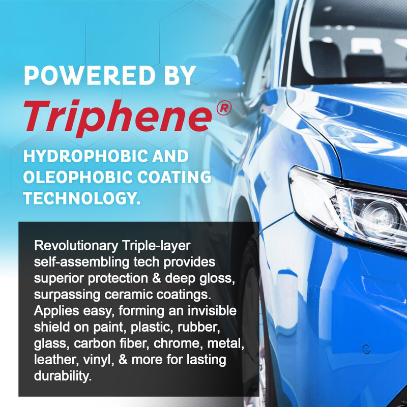 ONE ™ Car Spray with Triphene® Technology, Quick Spray & Wipe All Purpose Waterl gallery