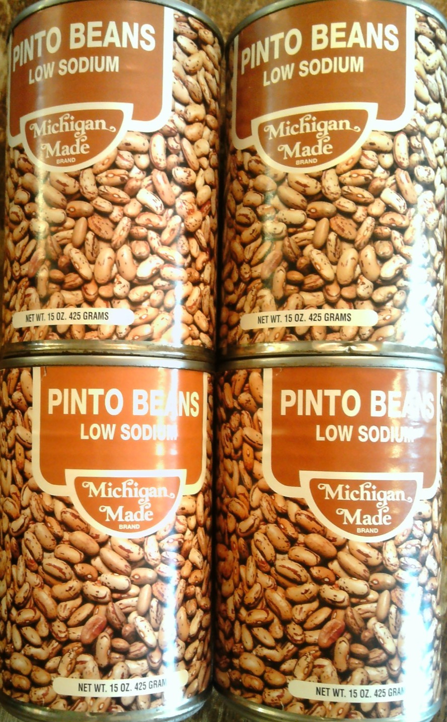 LOT 5 (FIVE) Michigan Made Low Sodium Pinto Beans (B 6/28 (1); 5/27 (2); 4/27 (2 gallery