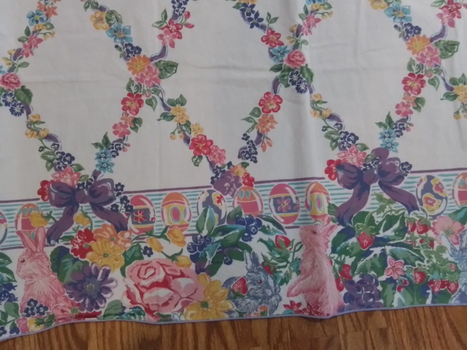 Easter Theme Tablecloth Rectangle 67" x 50 1/2" gallery