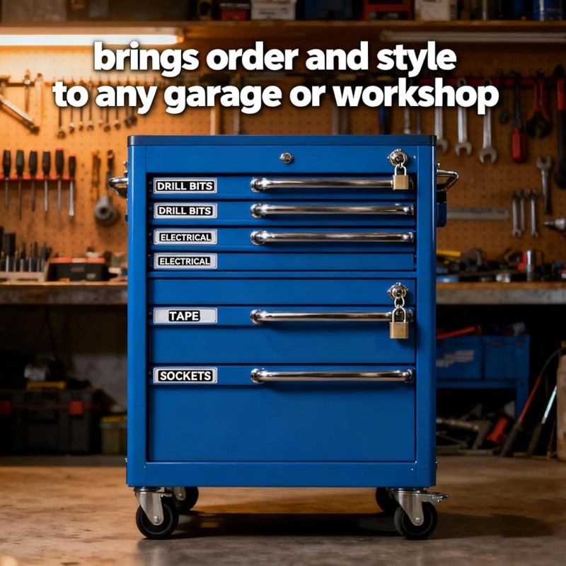 35/ Magnetic Tool Box Labels – Drawer Organizer Magnets – Multiple Colors gallery