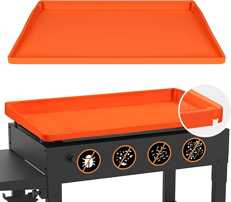 28 Inch Premium Silicone Griddle Cover - Full Edge Design to Extend Griddle Life gallery