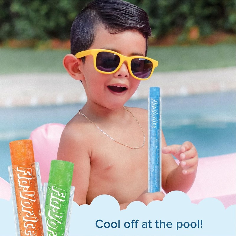 Fla-vor-ice 100 Count Assorted Popsicle Variety Pack - Refreshing Summer Treat gallery