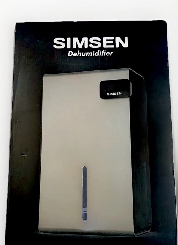 Simsen CT2 White Compact Lightweight Sleep Mode 2.8L Dehumidifier Open Box gallery
