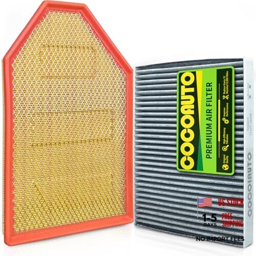 Engine & Cabin Air Filter Kit for Charger/Challenger/Chrysler 300 (2011