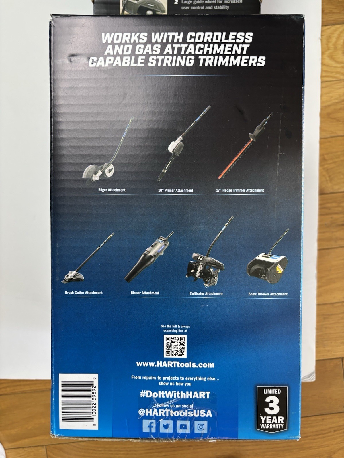 HART PowerFit Edger Attachment (for Attachment Capable String Trimmer) gallery
