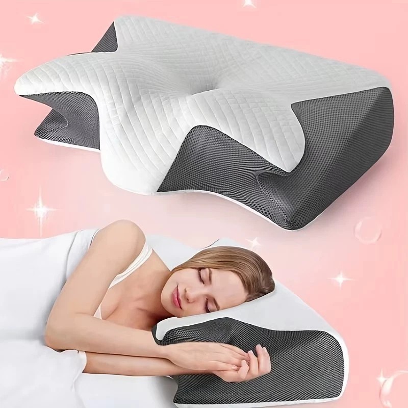 Cervical Memory Foam Pillow for Neck Pain Relief Ergonomic Neck Support Pillows gallery