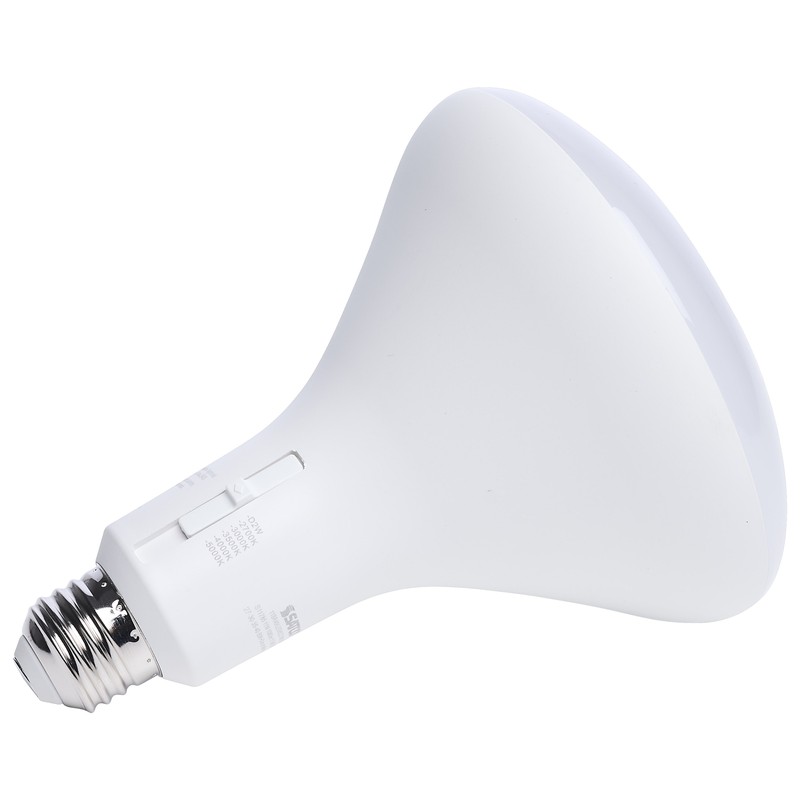 12 Pack LED 11W =80W BR40 Medium E26 CCT 2700K 3000K 3500K 4000K 5000K Warm Cool gallery