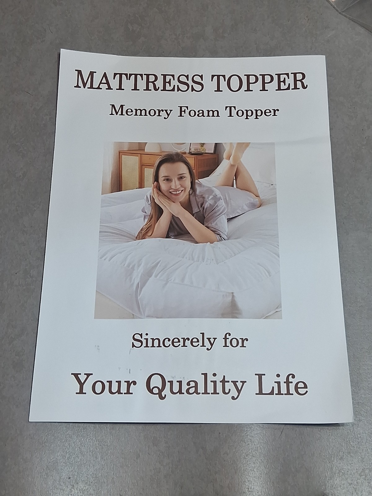 WhatsBedding Memory Foam Mattress Topper Twin Size Memory Foam Filled Warming Co gallery