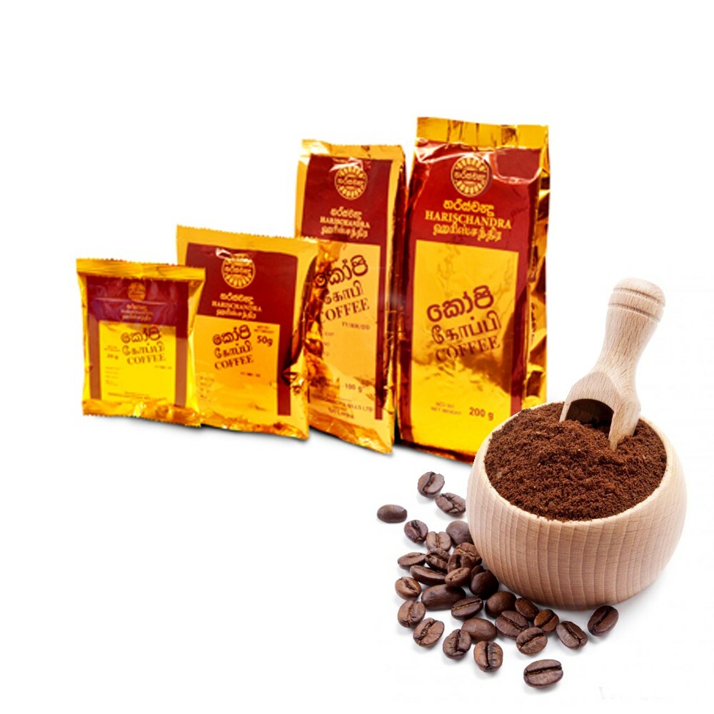 Ceylon Organic Black Coffee Powder HARISCHANDRA Coffee Real Taste Sri Lanka gallery