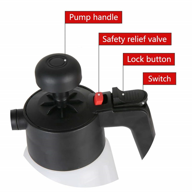 CarCarez Foaming Sprayer 1.5L Multi-Purpose Hand Pump Sprayer Professional gallery