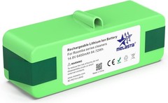6400mAh Lithium Battery Replacement Compatible with iRobot Roomba 675 655 650