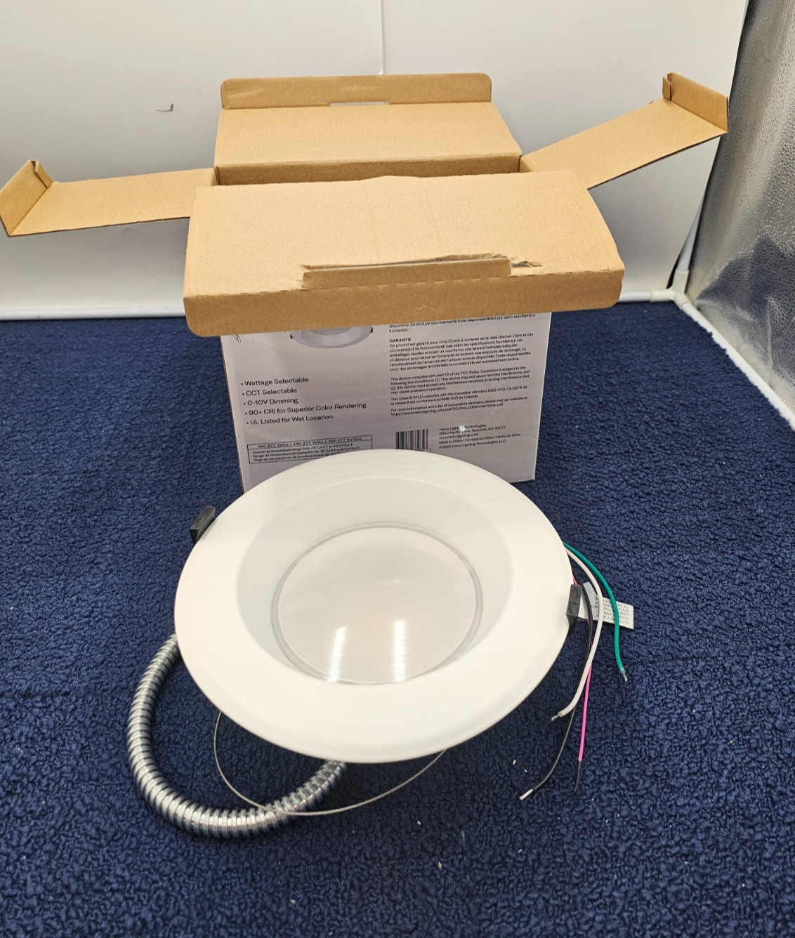 Halco 88985 ProLED 6 in. Commercial Can Retrofit 120-277 Volt 1850lm 0-10V Dim gallery