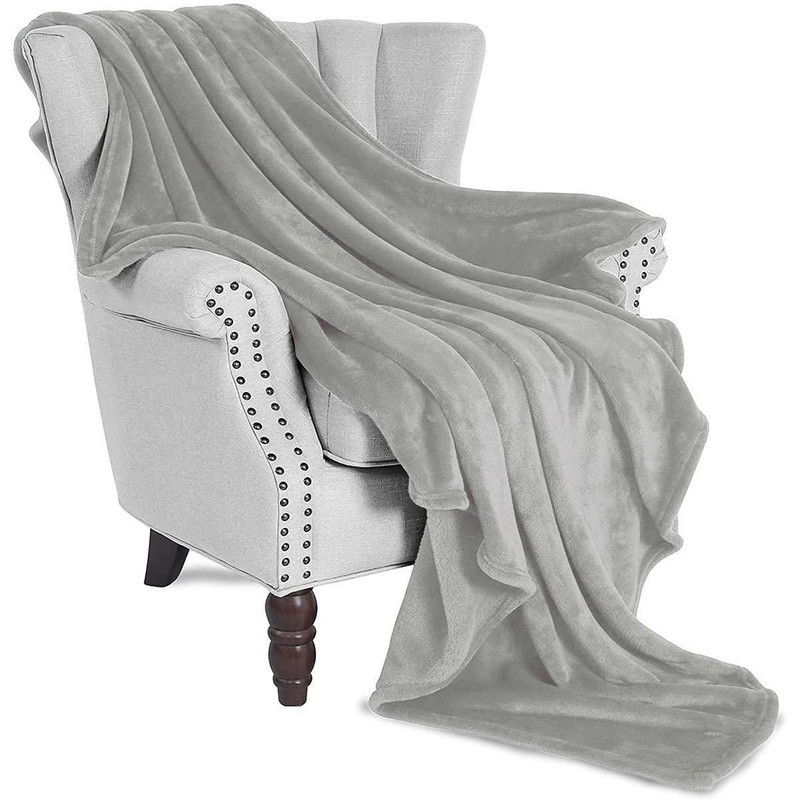 Super Soft Light Weight Plush Fleece Warm Throw Blanket for Couch/Sofa/Bed/Chair gallery
