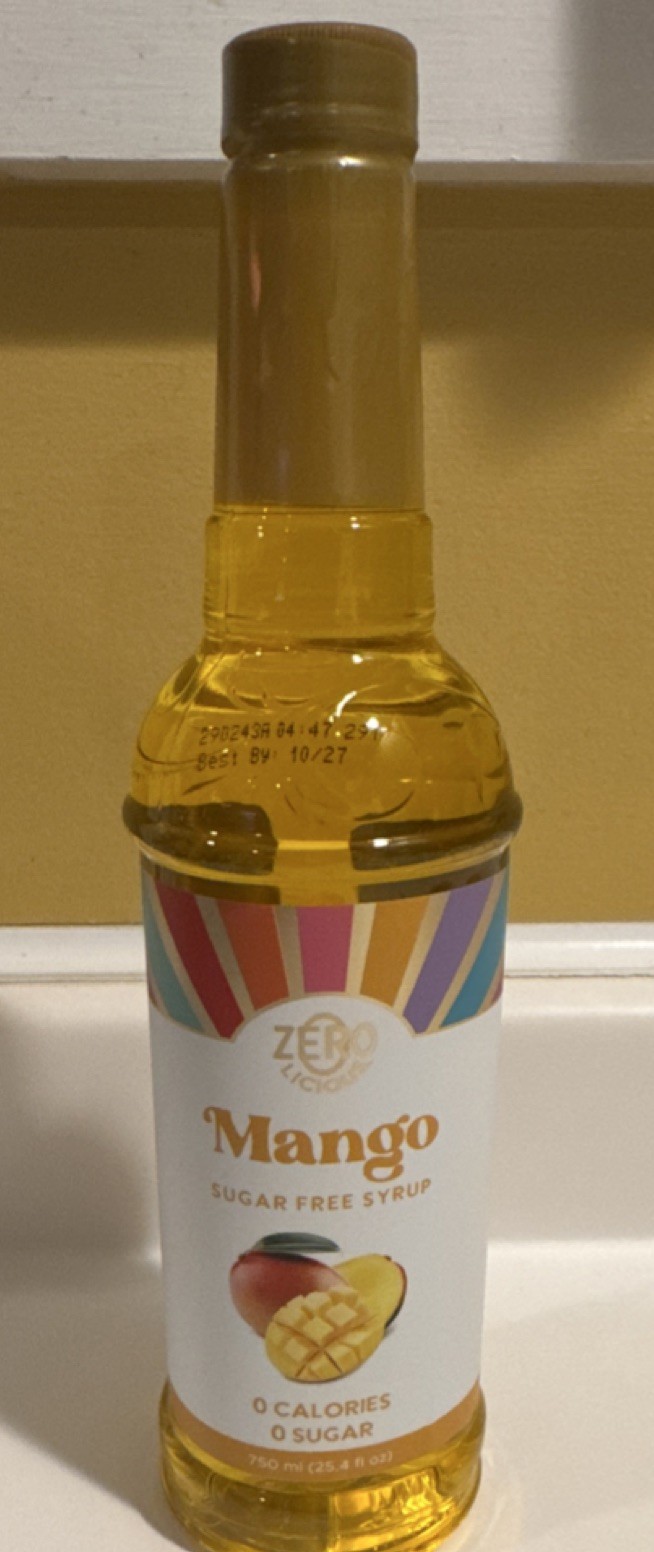 ✨Zero Calorie Mango Flavor Sugar Free Drink Mix Baking Dessert Syrup 750ml gallery