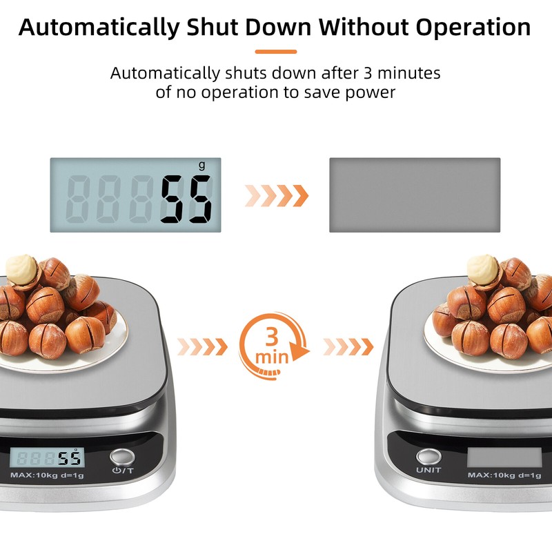 Himaly Multifunctional Kitchen Scale | Electronic Food Scale,Stainless Steel gallery