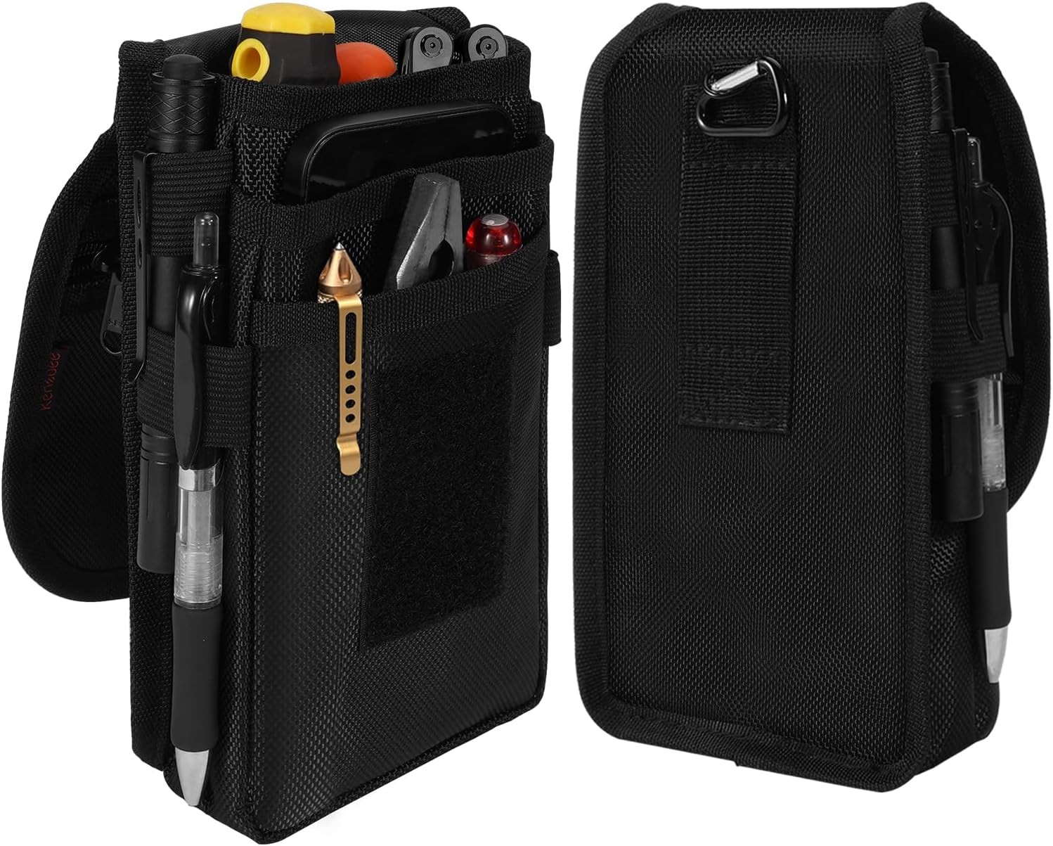 Belt Tool Pouch Multitool Organizer Holster Nylon Bag for EDC Gears Cellphone gallery