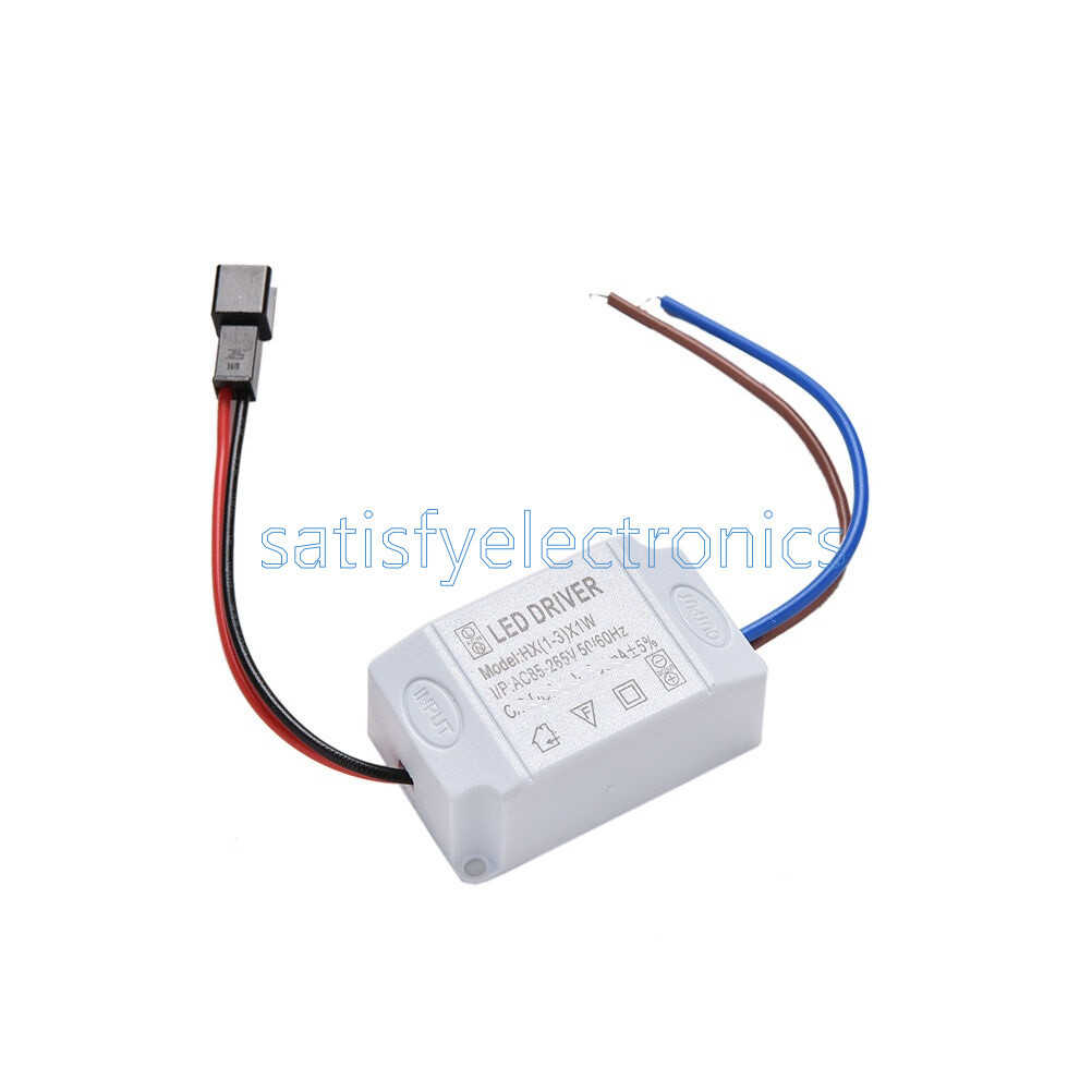 AC 85V-265V to DC 12V LED Electronic Transformer Smart Power Supply Driver 3X1W gallery