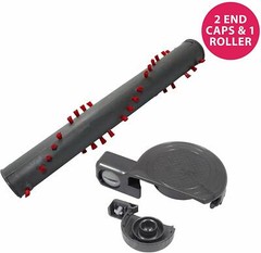 Dyson DC25 Vacuum Nozzle Agitator Roller Brush Brushroll Beater Bar & 2 End Caps