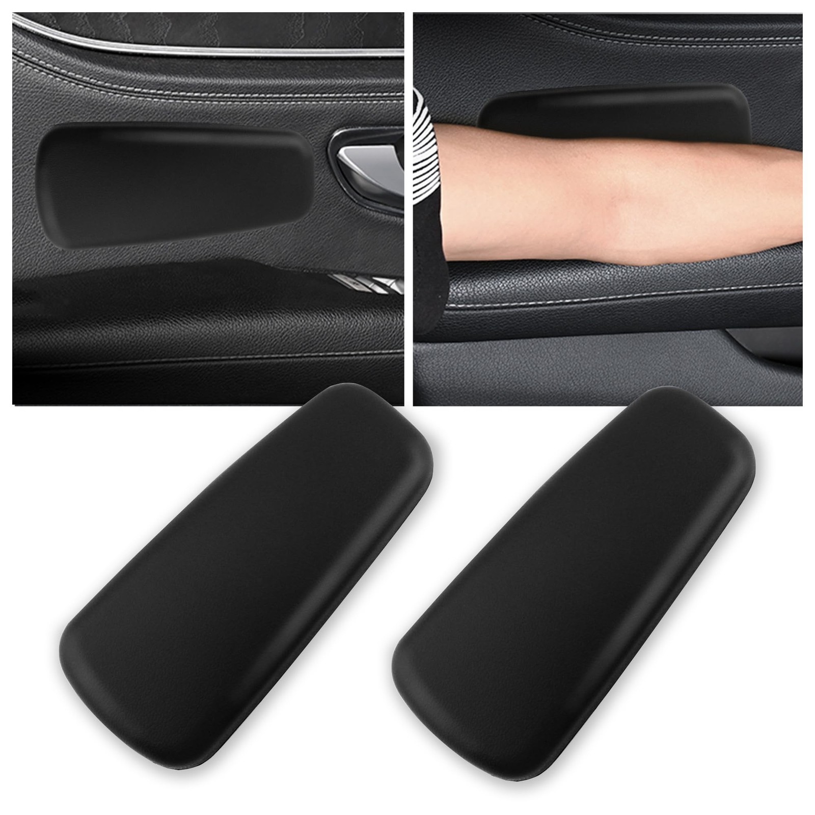 OFBAND 2PCS Elbow Pad Arm Rest for Car,Soft Leather Arm Rest Pillow with One-... gallery