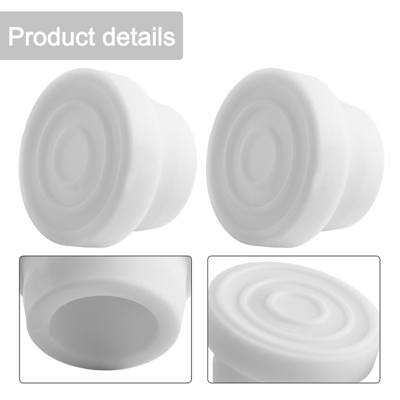 Practical Ladder Bumpers Replacement Part Rubber 2-Pack Easy To Install gallery