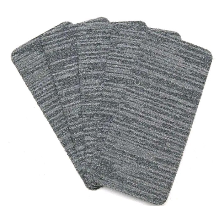 13 Pack Peel and Stick Greyscale Indoor/Outdoor 8 in. x 18 in. Stair Treads gallery