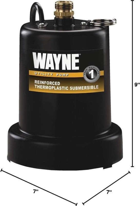 Wayne TSC130 Multi-Use pump 1000 Gallons/Hour Thermoplastic NEW OPEN BOX. gallery