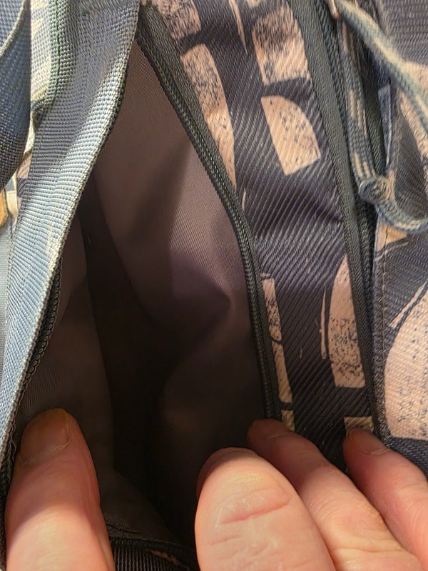The North Face Tote Pack Tnf Gray & Blue 3