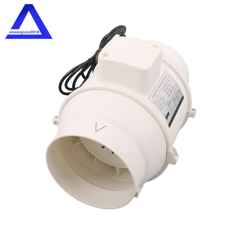 6 Inch 400 CFM Inline Ventilation Exhaust Blower Fans for Kitchen Hydroponics gallery