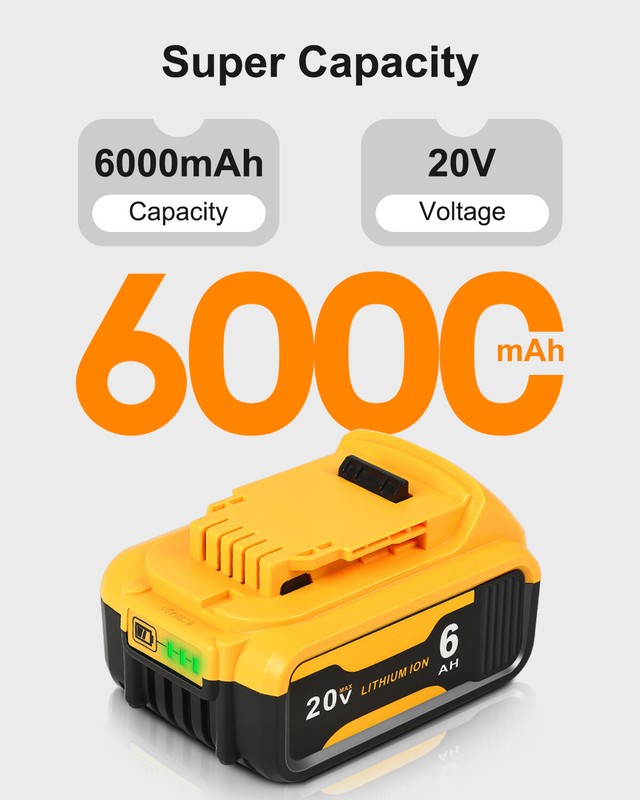 DCB104 Multiport fast Charger For Dewalt 20V LithiumXR DCB200 Battery/Inverter gallery