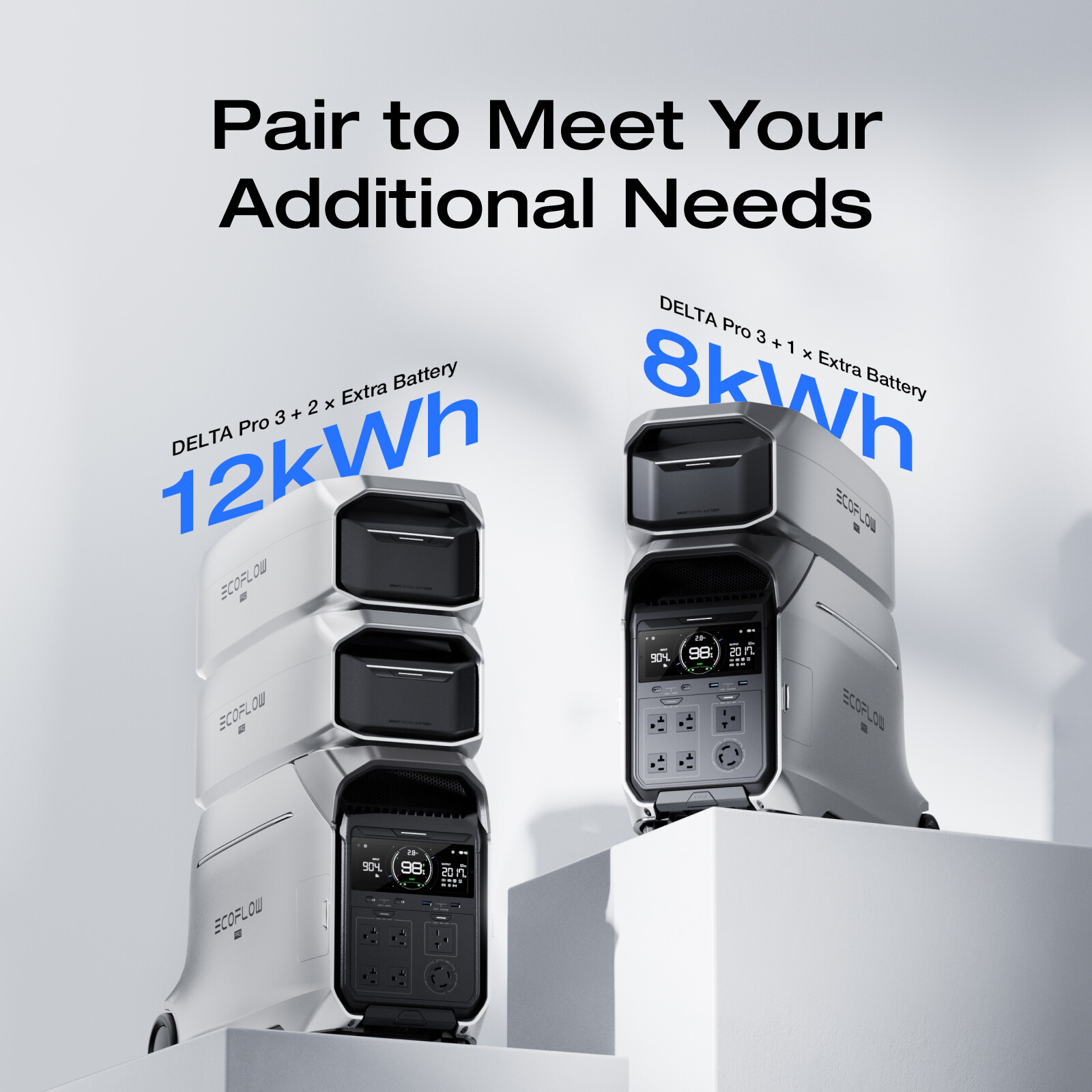 EcoFlow DELTA Pro 3 4000Wh Portable Power Station Lifepo4 Extra Battery Backup gallery