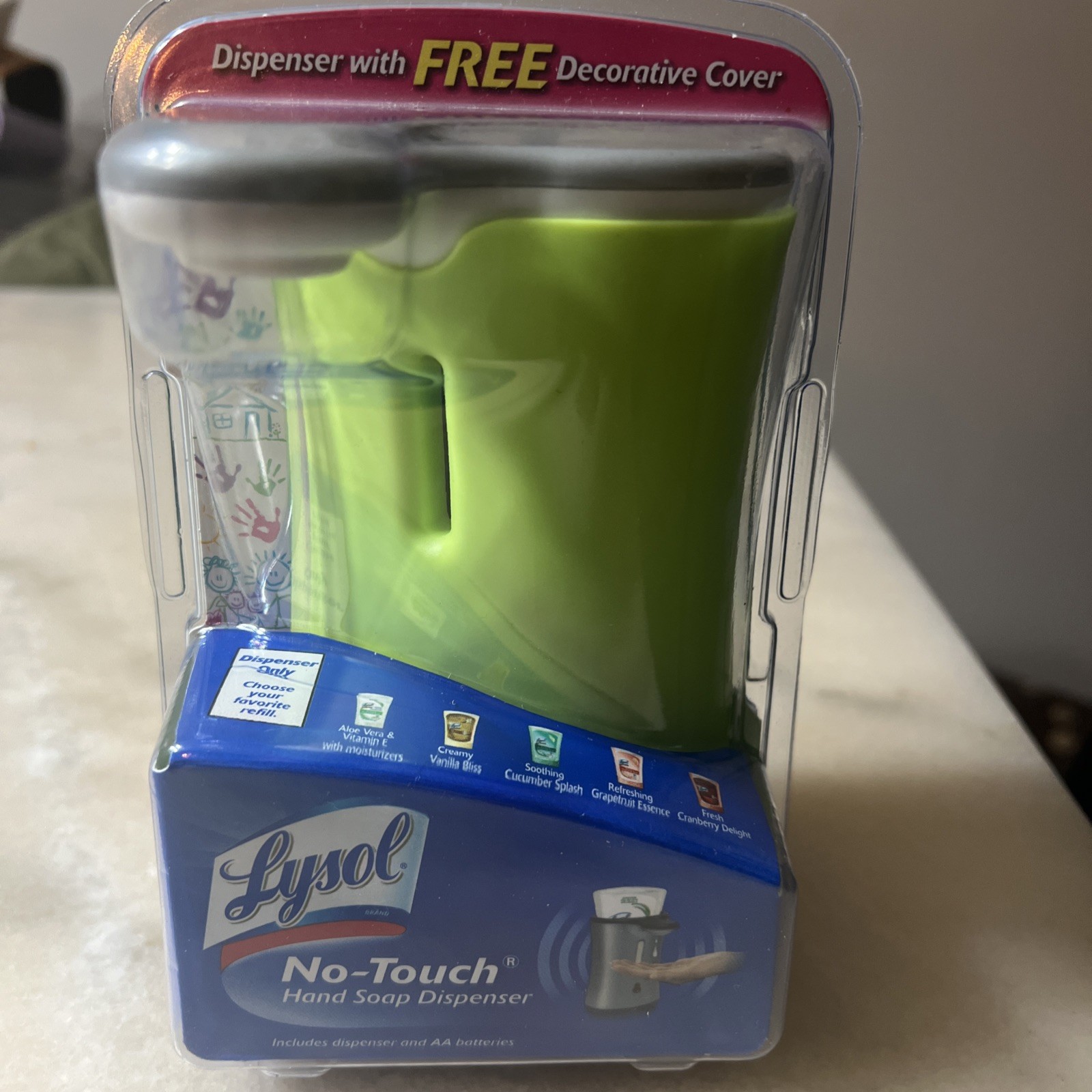 Lysol No-Touch Hand Soap Dispenser Only White New SEALED Discontinued Product gallery