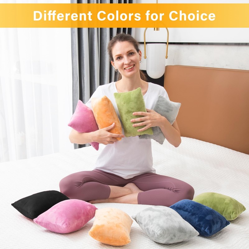 1 MIDDLE ONE 2 Pack Small Pillow, Memory Foam Mini Pillow 11 X 7 Inches for T... gallery